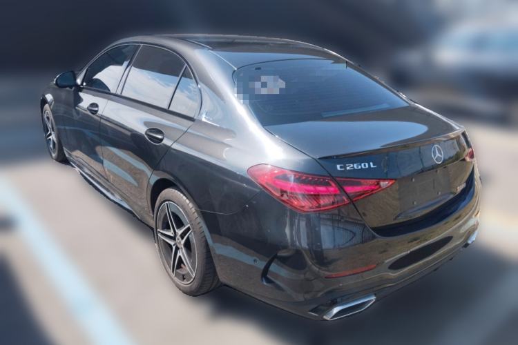 Used Mercedes-Benz C-Class 2024 C 260 L Brilliant Night Sports Edition Rear Left 45 Deg