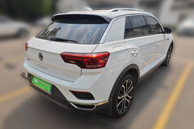 Used Volkswagen T-ROC 2019 280TSI DSG Two-Wheel-Drive Luxury Version China V Emission Standard Rear Right 45 Deg