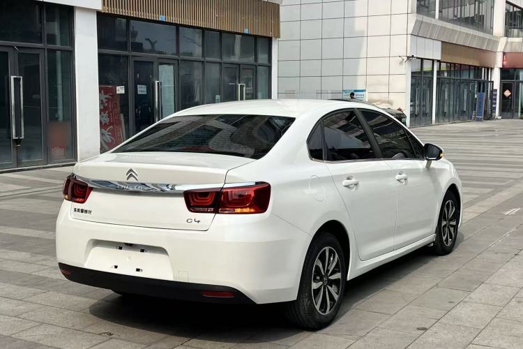 Used Citroen C4 Sega 2018 1.6L Automatic Luxury Model Rear Right 45 Deg