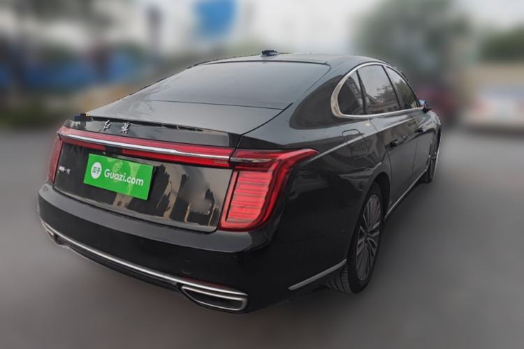 Used Hongqi H9 2022 2.0T Smart Connect Flagship Edition Rear Right 45 Deg