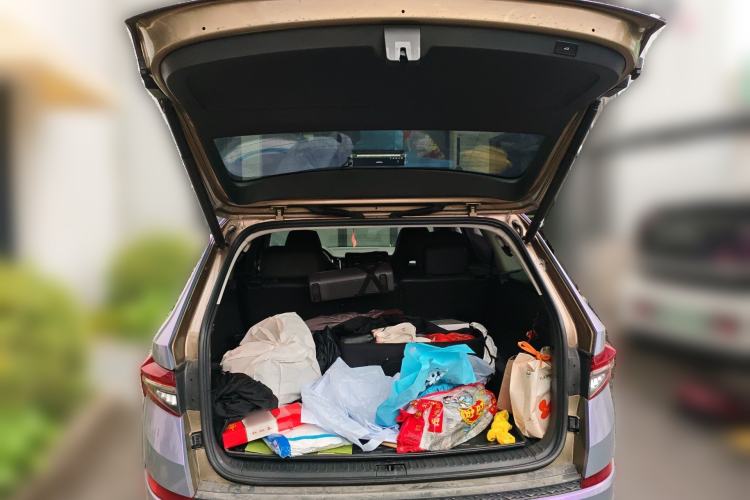 Used Skoda Kodiaq 2017 TSI380 7-Seater Four-Wheel-Drive Flagship Edition Trunk