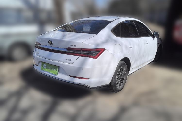 Used BYD Qin Pro New Energy 2019 DM Super Edition 1.5TI Automatic Smart Connect X-Trail Model China VI Standard Rear Right 45 Deg