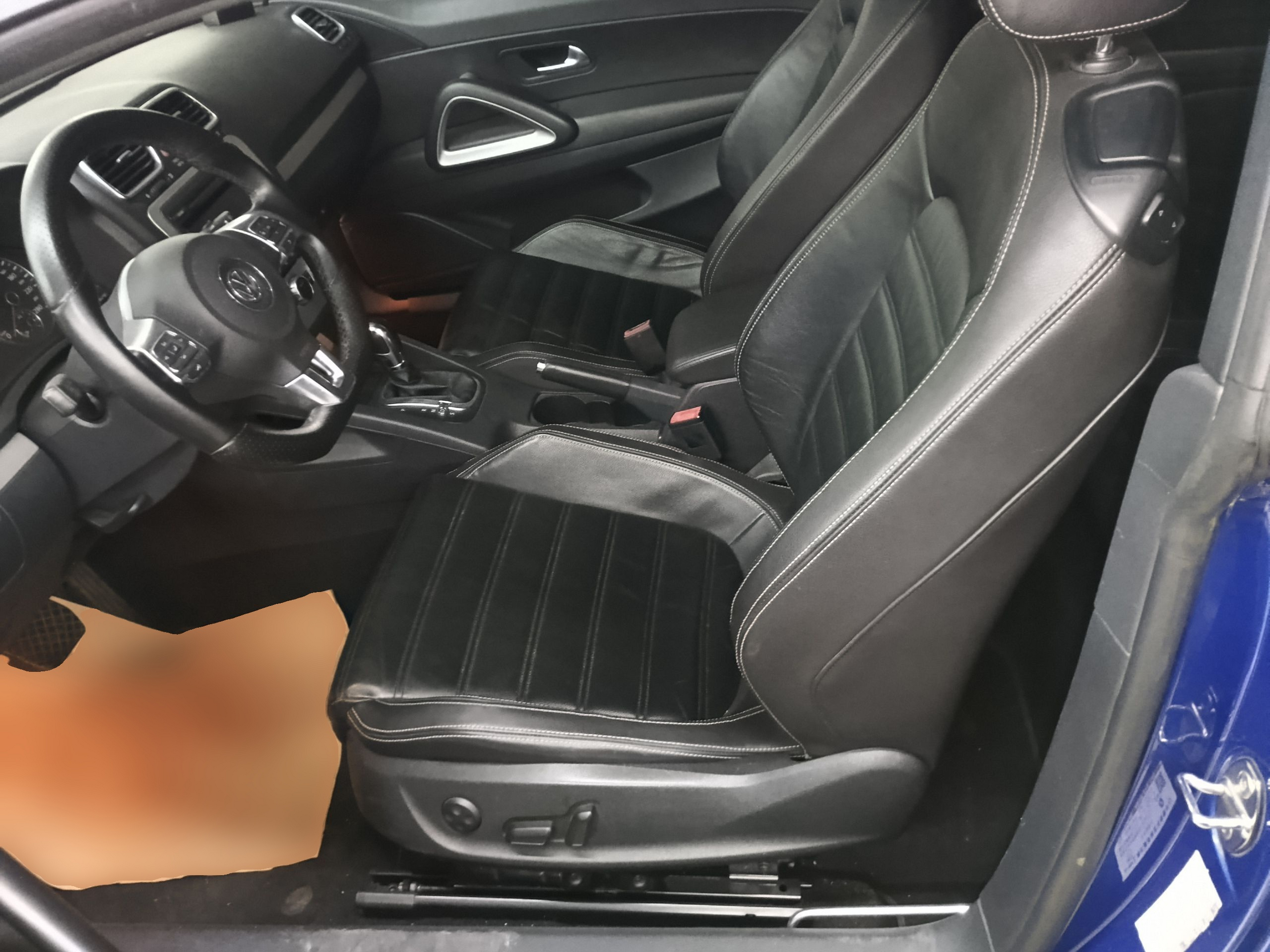 Avant de la voiture