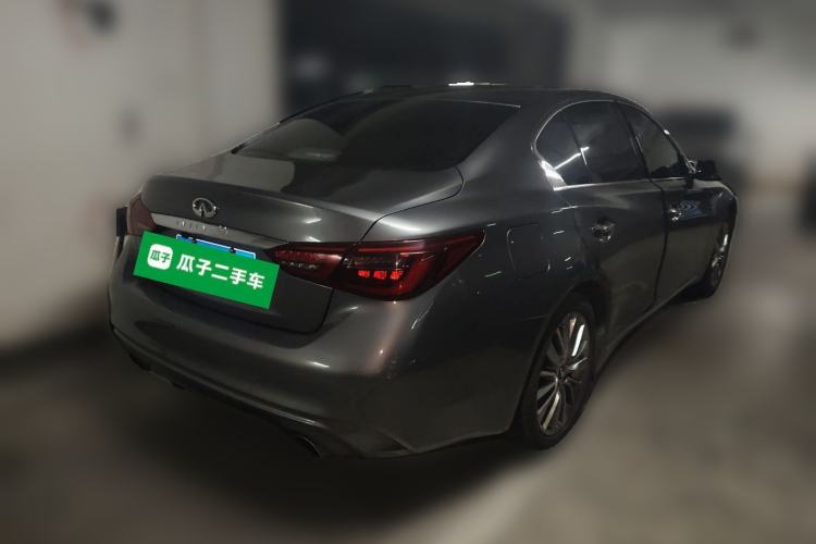 Used Infiniti Q50L 2018 2.0T Enjoyment Version China VI Standard Rear Right 45 Deg