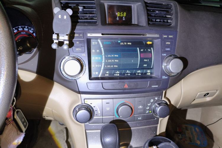 Used Toyota Highlander 2012 2.7L 2WD 5-Seater Elite Edition Audio And AC Panel