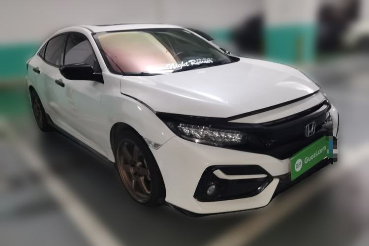 Used Honda Civic 2021 HATCHBACK 220TURBO CVT Trendy Cool Edition Front Right 45 Deg