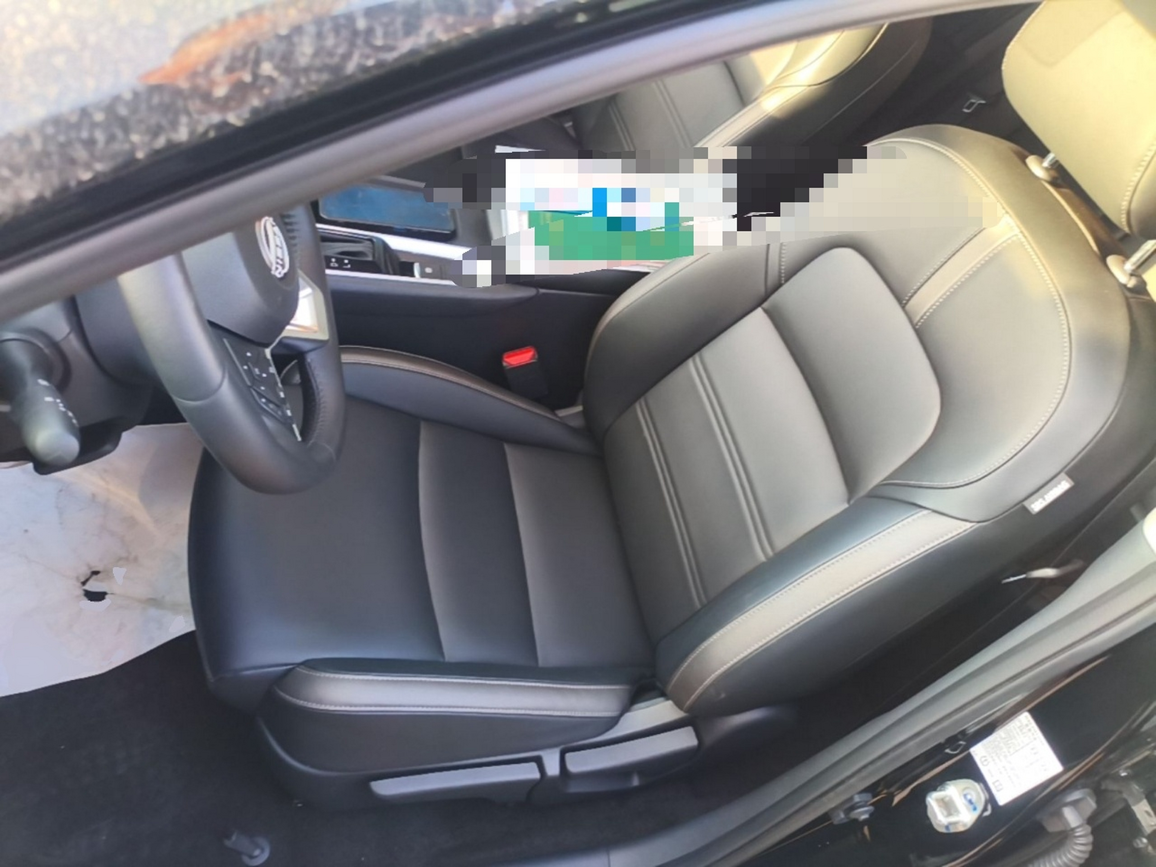 Avant de la voiture