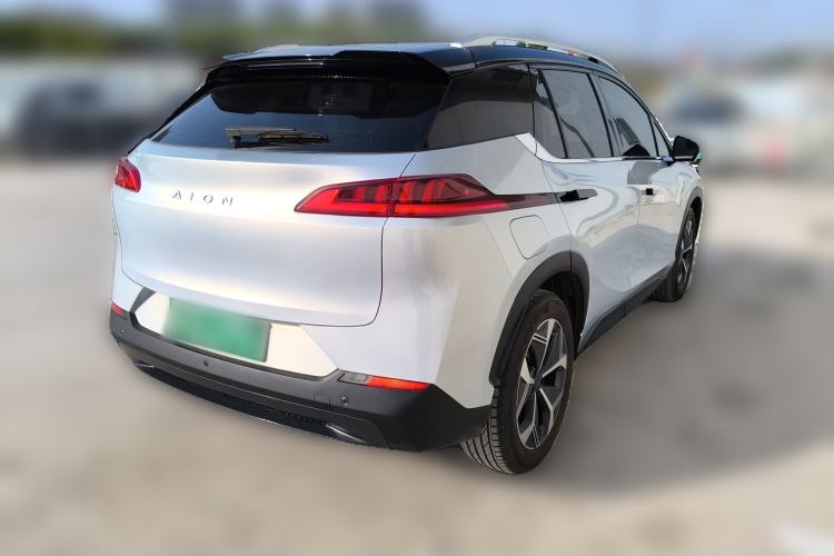 Used AION V 2021 Plus 70 Smart Technology Edition Lithium Iron Phosphate Rear Right 45 Deg