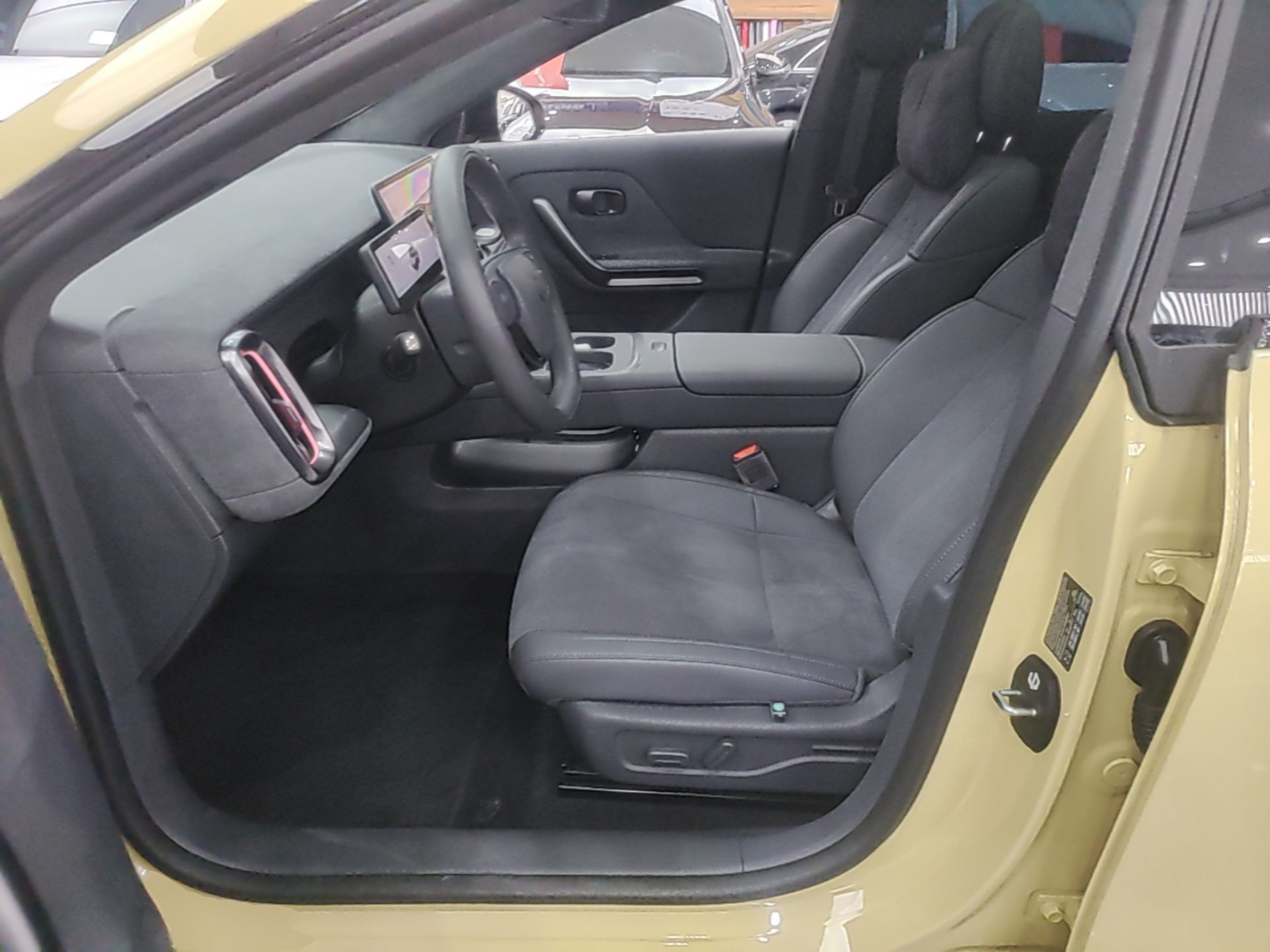 Avant de la voiture