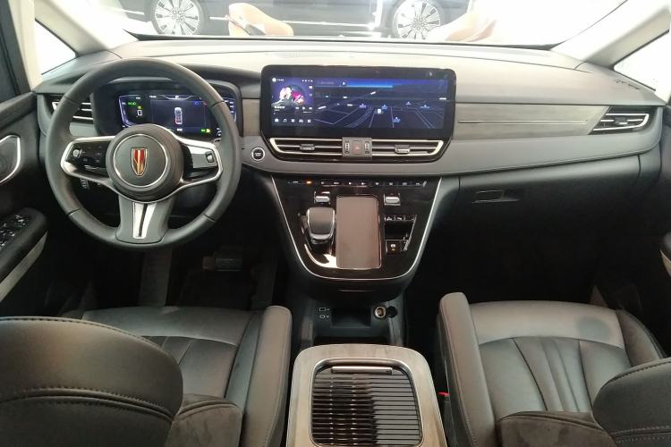 Used Hongqi HQ9 PHEV 2024 2.0T Four-Wheel Drive Business Edition Center Console