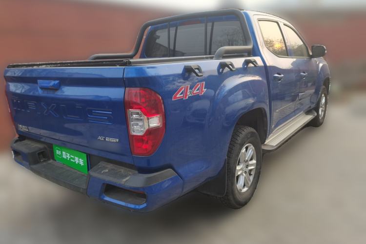 Used SAIC MAXUS T60 2017 2.0T Gasoline Automatic 4x4 High-Ride Elite Standard Cabin Rear Right 45 Deg