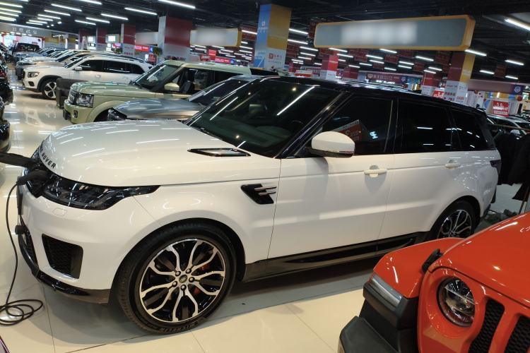 Used Land Rover Range SportNew Energy 2018 P400e Left Side