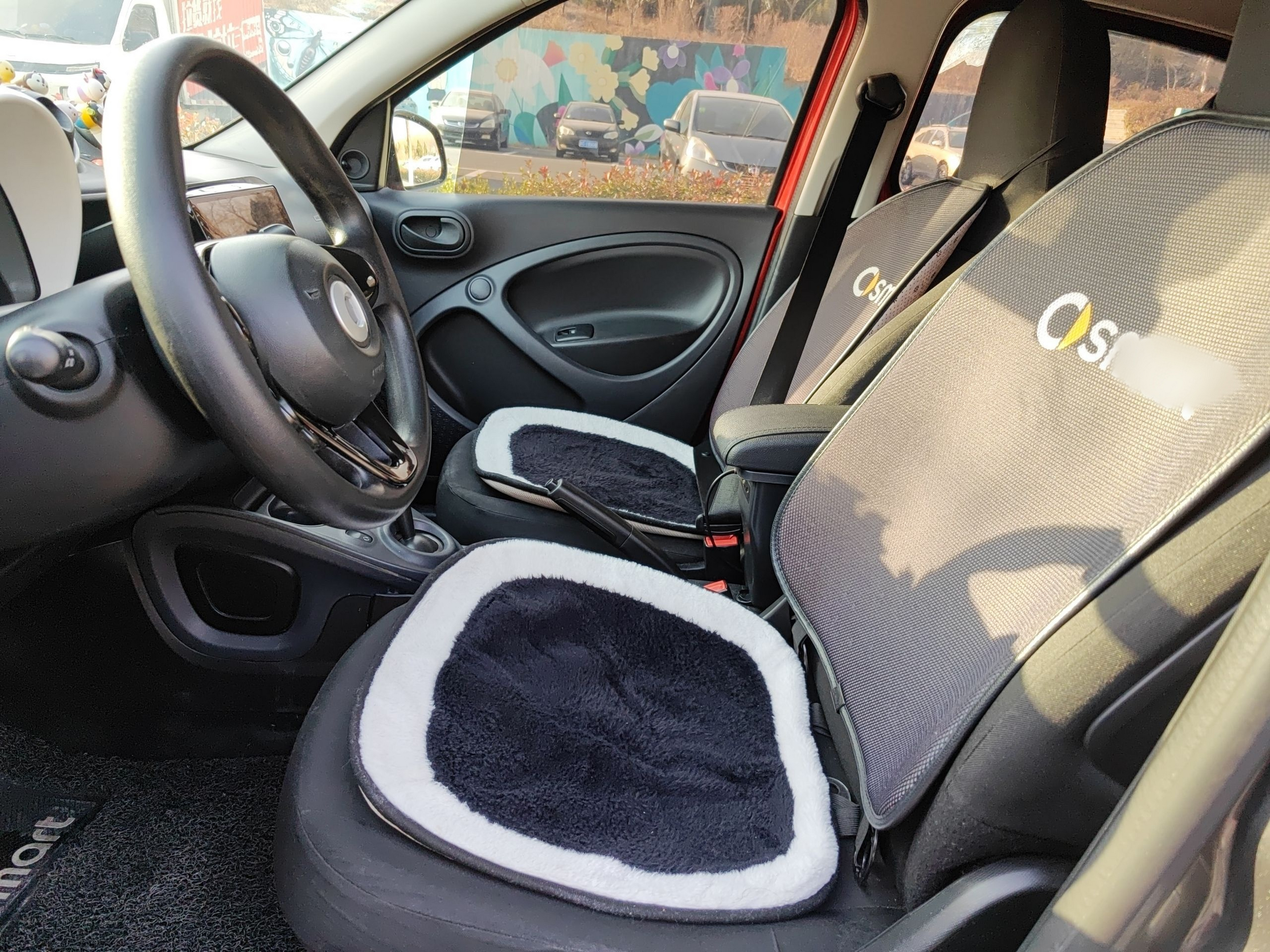 Avant de la voiture