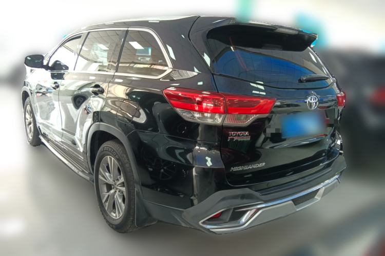 Used Toyota Highlander 2018 2.0T Four-Wheel Drive Elite Edition 7 Seats China VI Standard Rear Left 45 Deg