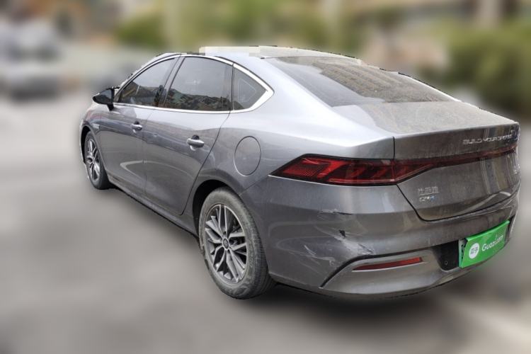 Used BYD Qin PLUS 2021 DM-i 55KM Flagship Model Rear Left 45 Deg