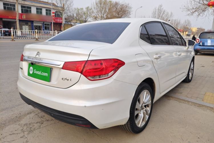 Used Citroen C4L 2014 1.6THP Intelligent Drive Automatic Dynamic Model Rear Right 45 Deg