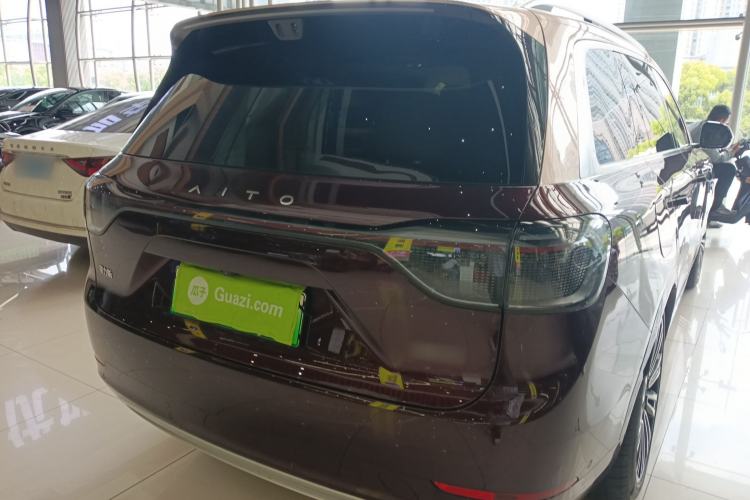 Used Hima AITO M9 2025 Extended-Range Ultra Version 52 kWh 6-Seater Rear Right 45 Deg