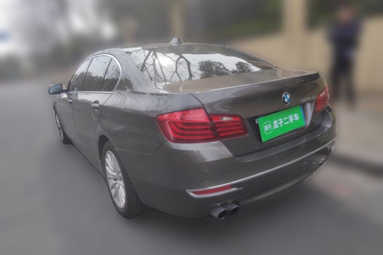 Used BMW 5 Series 2014 525Li Luxury Design Package Rear Left 45 Deg