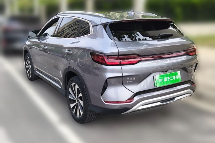 Used BYD Song PLUS New Energy 2024 HONOR Edition DM-i 71km Luxury Model Rear Left 45 Deg