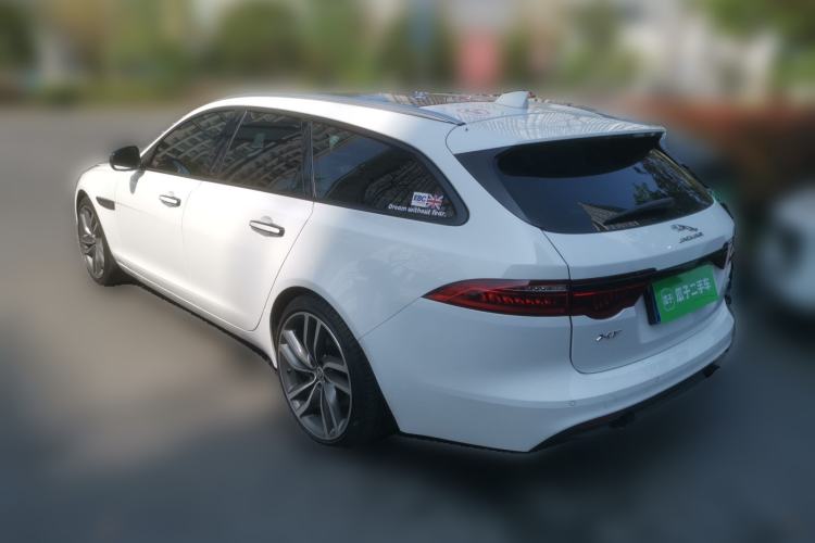 Used Jaguar XF 2018 XF Sportbrake 2.0T 250 PS All-Wheel Drive Luxury Edition Rear Left 45 Deg
