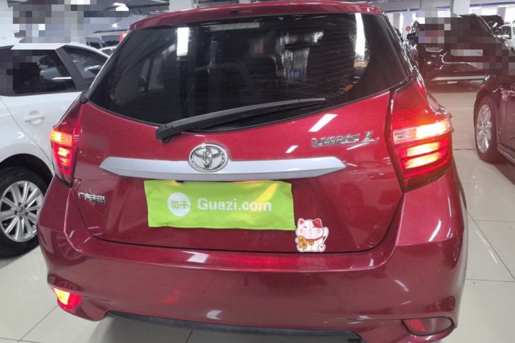 Used Toyota YARiS L Zhi Xuan 2016 Revised 1.5E CVT Charming Edition Rear