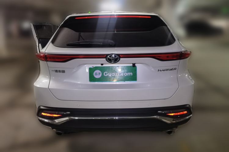 Used Toyota Harrier 2022 2.0L CVT Two-Wheel Drive Deluxe Edition Rear
