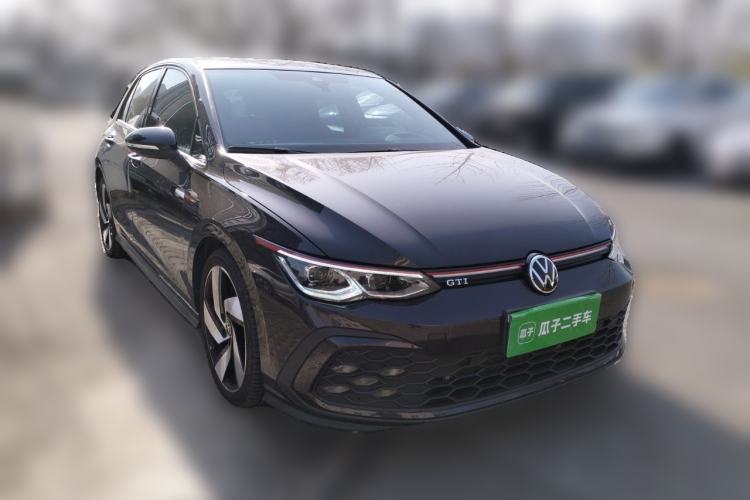 Used Volkswagen Golf GTI 2023 380TSI DSG GTI Front Right 45 Deg