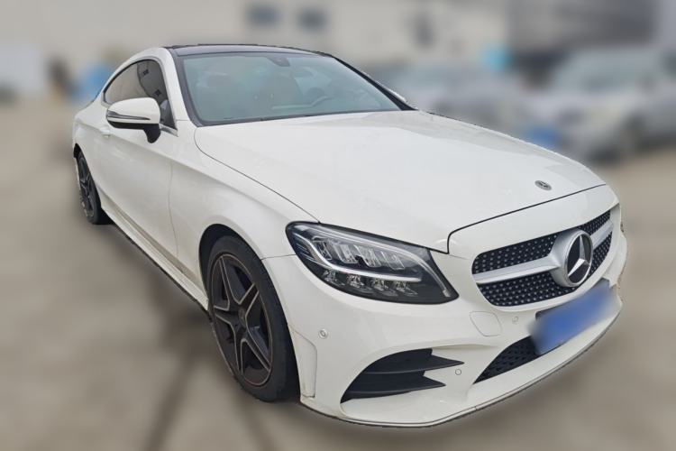 Used Mercedes-Benz C-Class 2021 C 260 Coupe Front Right 45 Deg