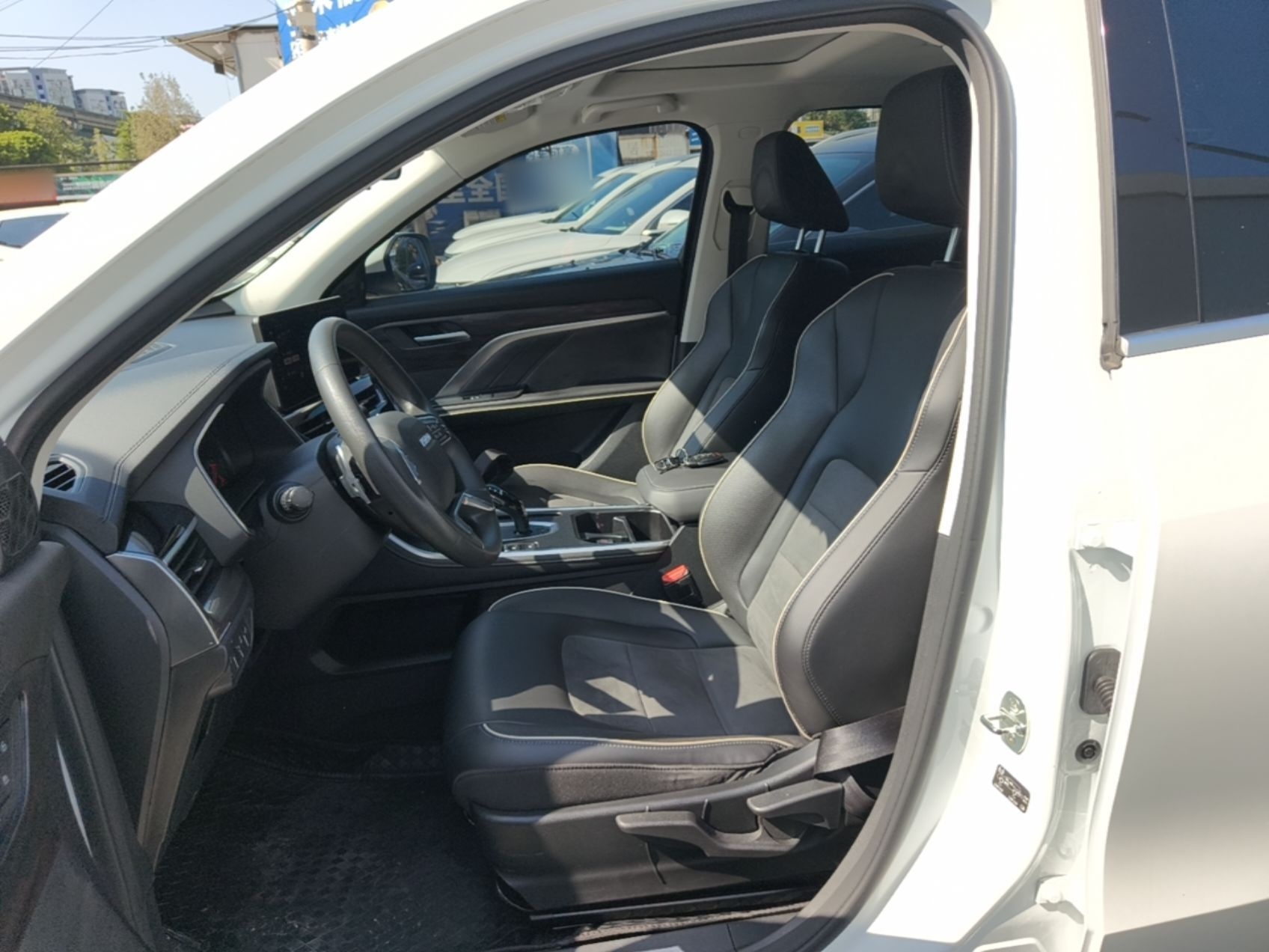 Avant de la voiture