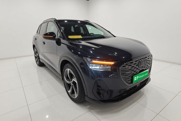 Used Audi Q4 e-tron 2024 50 e-tron quattro Creation Edition Midnight Exterior 1