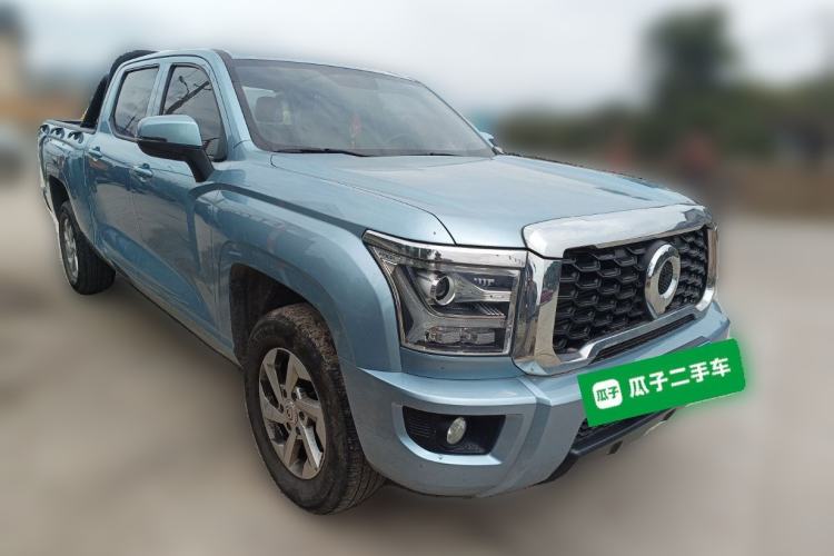 Used Great Wall King Kong Poer 2022 2.0T Manual Gasoline Two-Wheel Drive Navigation Version with Long Bed – GW4C20B Front Right 45 Deg