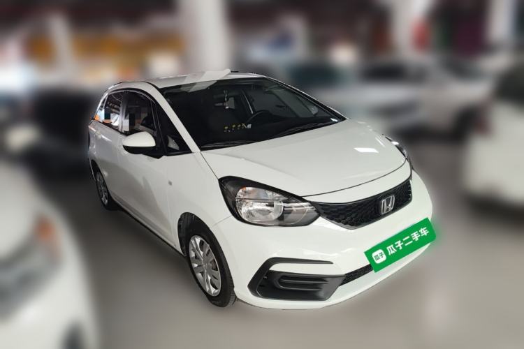 Used Honda Fit 2021 1.5L CVT Trend Edition Front Right 45 Deg