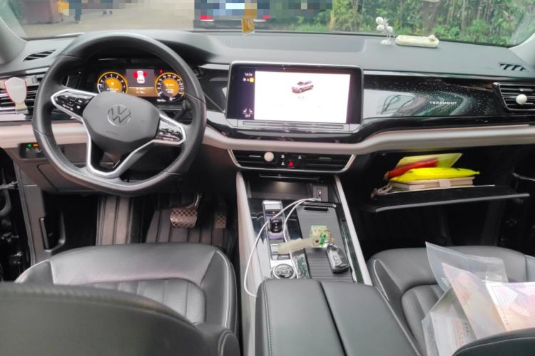 Used Volkswagen Teramont 2021 380TSI Four-Wheel Drive Prestige Luxury Edition Center Console