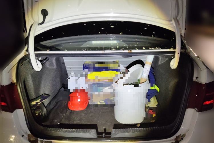 Used Volkswagen Santana 2013 1.6L Automatic Comfort Edition Trunk