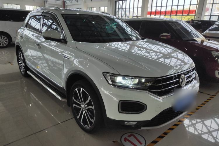Used Volkswagen T-ROC 2019 280TSI DSG Two-Wheel Drive Comfort Version China VI Standard Front Right 45 Deg