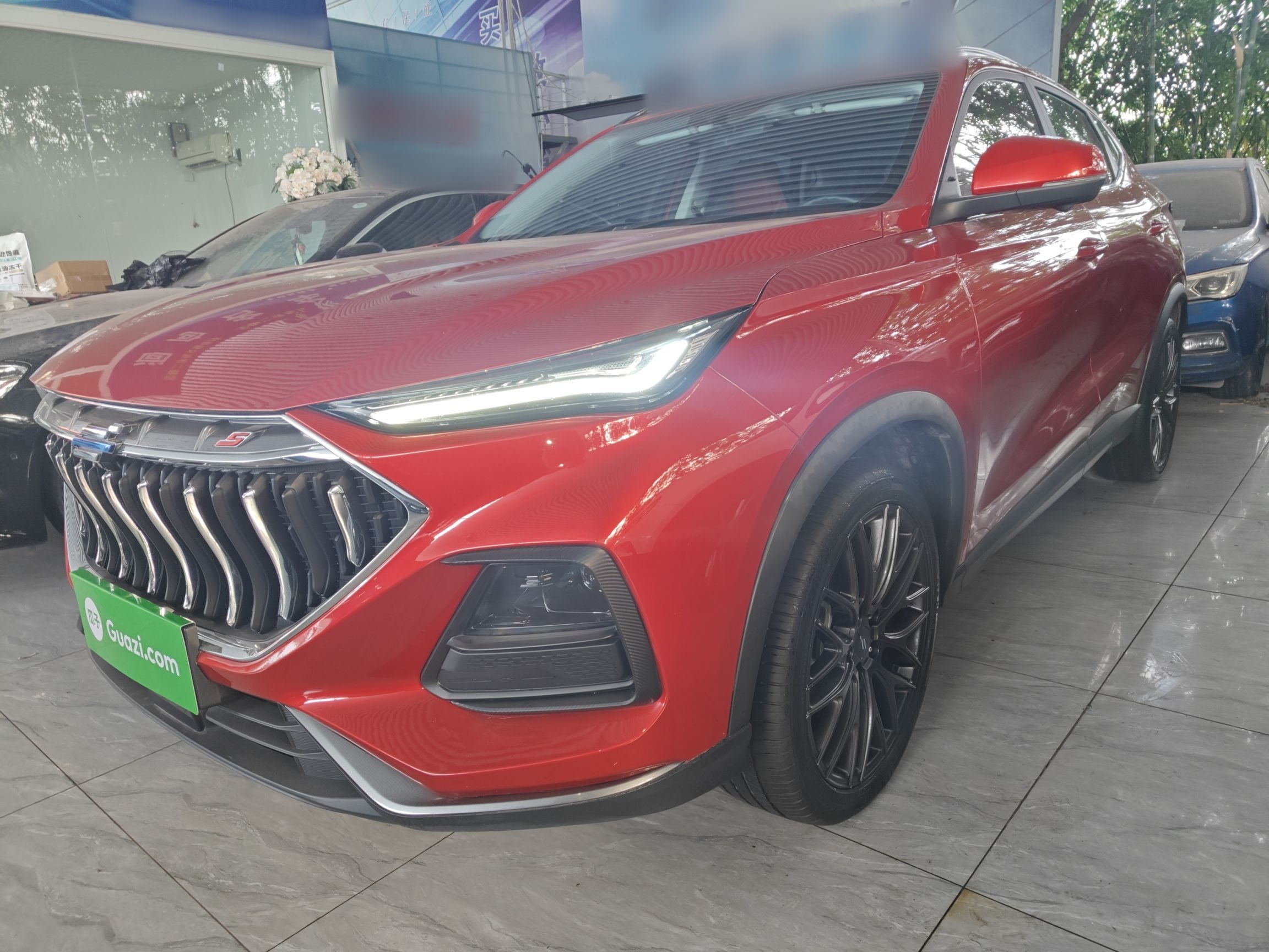 تحت مقدمة السيارة