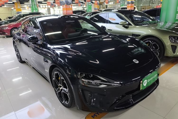 Used Xiaomi Auto SU7 2024 Four-Wheel Drive Ultra-Long Range Advanced Intelligent Driving Max Edition Front Right 45 Deg