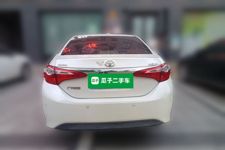 Used Toyota Levin 2016 1.6G CVT Elite Edition Rear