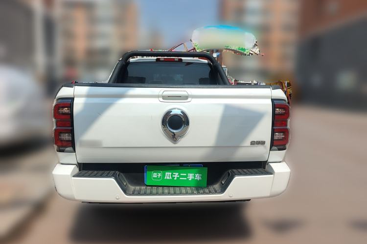 Used Great Wall King Kong Poer 2023 2.0T Automatic Diesel Two-Wheel-Drive Elite Version Flatbed GW4D20M Rear