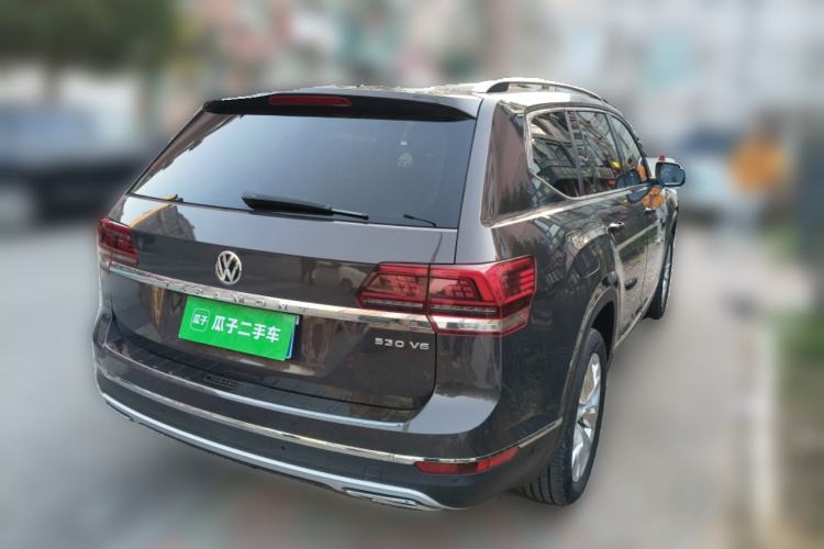 Used Volkswagen Teramont 2017 380TSI Four-Wheel Drive Flagship Edition Rear Right 45 Deg