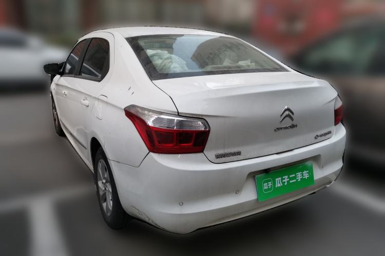 Used Citroen Elysee 2015 ZhiShang Edition 1.6L Automatic Comfort Version Rear Left 45 Deg