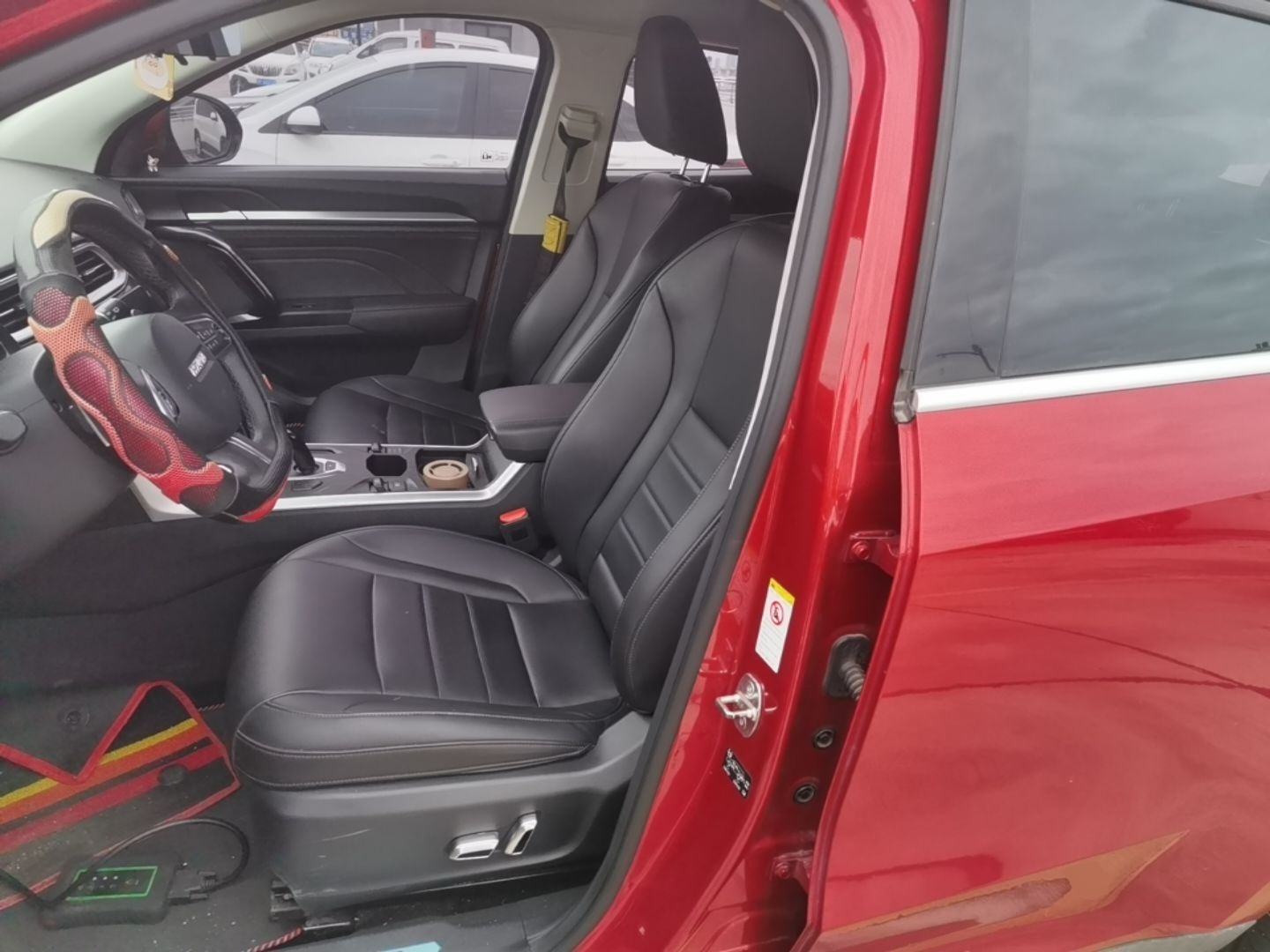 Avant de la voiture