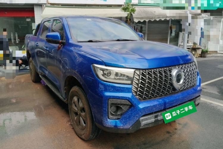 Used Great Wall Poer 2023 2.0T Commercial Version Automatic Diesel Two-Wheel Drive Elite Trim with Long Bed – GW4D20M