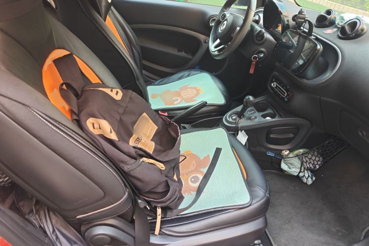 Used smart fortwo 2015 1.0L 52 kW Hardtop Passion Edition Left Rear Seat