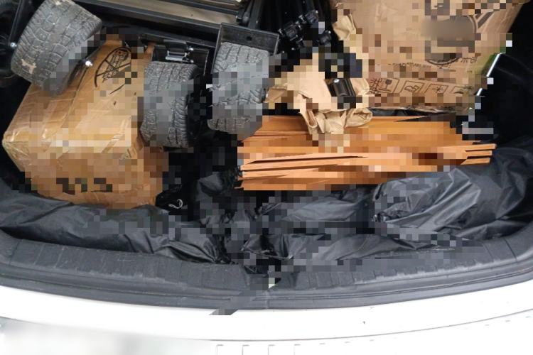 Used Haval H6 2018 Blue Label Sport Edition 1.5T Automatic Two-Wheel Drive Elite Model Trunk