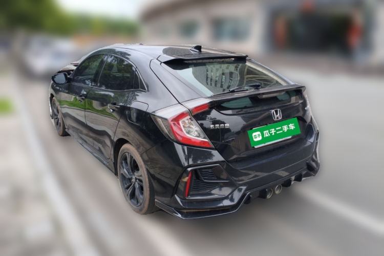 Used Honda Civic 2021 HATCHBACK 220TURBO CVT Trendy Cool Edition Rear Left 45 Deg