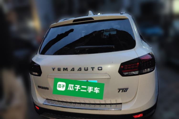 Used Yema T70 2016 Upgraded Model 1.8L Manual Elite Version Rear