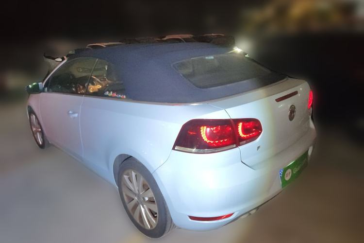 Used Volkswagen Golf 2012 1.4TSI Luxury Convertible Edition Rear Left 45 Deg