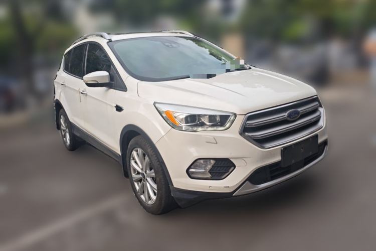 Used Ford Kuga 2017 EcoBoost 245 Four-Wheel Drive Titanium Edition Front Right 45 Deg