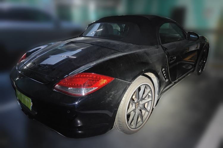 Used Porsche Boxster 2011 Boxster Black Edition 2.9L Rear Right 45 Deg